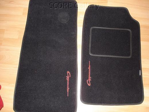 Mats from Autostyle - with the Cappuccino logo